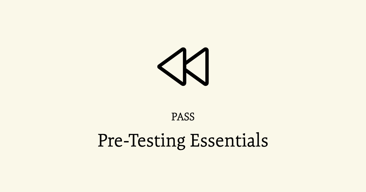 Pre-Testing Essentials - Training & Data Support - GL Education